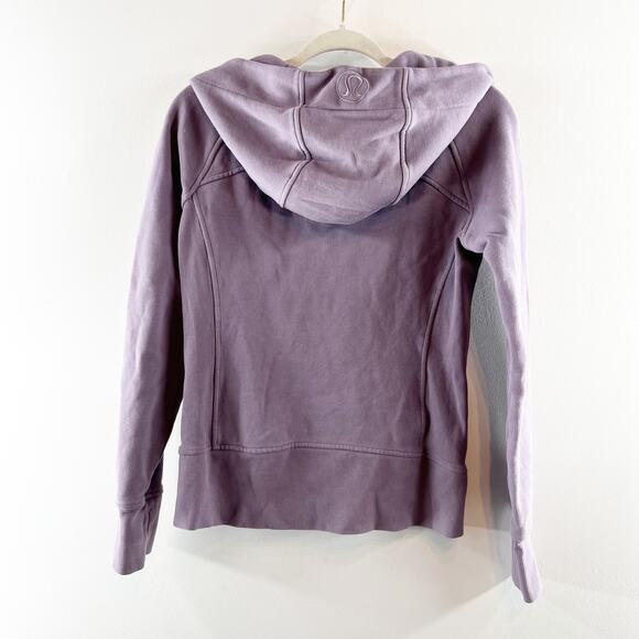 Lululemon Scuba Full Zip Hoodie Sweatshirt Purple Ash 6 - Picture 7 of 9